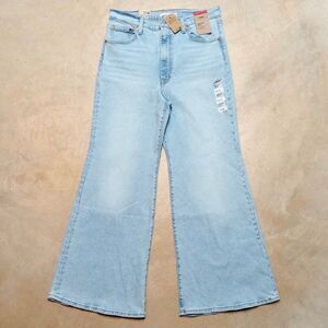 NWT Levi's Ribcage Bell Bottom Jeans Women's 32x30 High Rise Y2K Grunge 90s